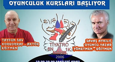 OYUNCULUK YAZ KURSLARI ÜCRETSİZ TANITIM SUNUMU