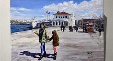 Taş ve Boya Evrim Sanat Galerisi’nde Buluştu.