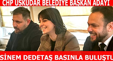 BAŞKAN ADAYI SİNEM DEDETAŞ BASINLA BULUŞTU