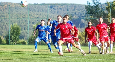 BEYKOZ İSHAKLISPOR ABANT'TAKİ İLK MAÇINDA BERABERE KALDI 1-1