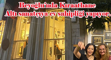 Beyoğlu'nda Kıraathane de şahane sergi