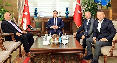 Gazetecilerden Vali Karakaya’ya ziyaret