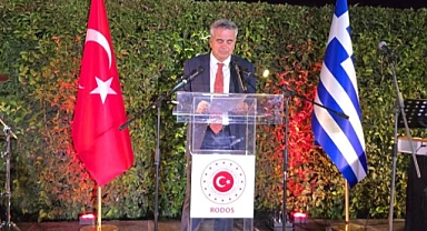 RODOS'TAKİ CUMHURİYET KUTLAMALARINDA DOSTLUKLAR PEKİŞTİ