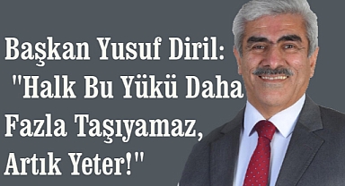 Başkan Yusuf Diril: