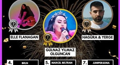 Sanatçı Gülnaz Yılmaz Olguncan, Community İntellerzone Uluslararası Müzik Yarışması'nda Birincilik Kazandı !