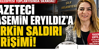 Gazeteci Yasemin Eryıldız'a Çirkin Saldırı Girişimi