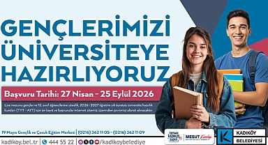 KADIKÖY BELEDİYESİ’NDEN ÜNİVERSİTEYE HAZIRLIK KURSU