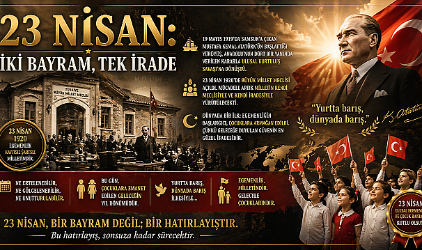 23 NİSAN: İKİ BAYRAM, TEK İRADE