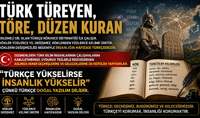 TÜRKÇE YÜKSELİRSE İNSANLIK YÜKSELİR