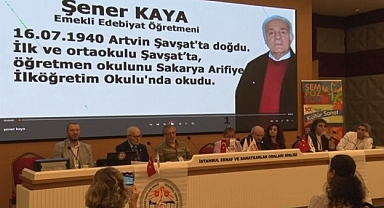 ŞENER KAYA YÜZ YILDA KÜLTÜR SANAT SUNUMU